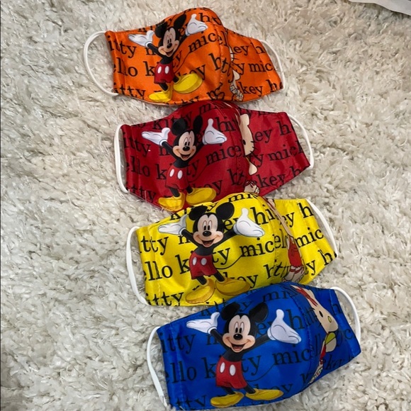 Mickey mouse and Hello Kitty masks - Picture 1 of 8